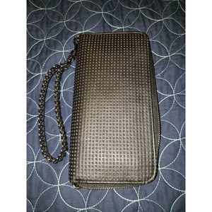 Black wrislet wallet
